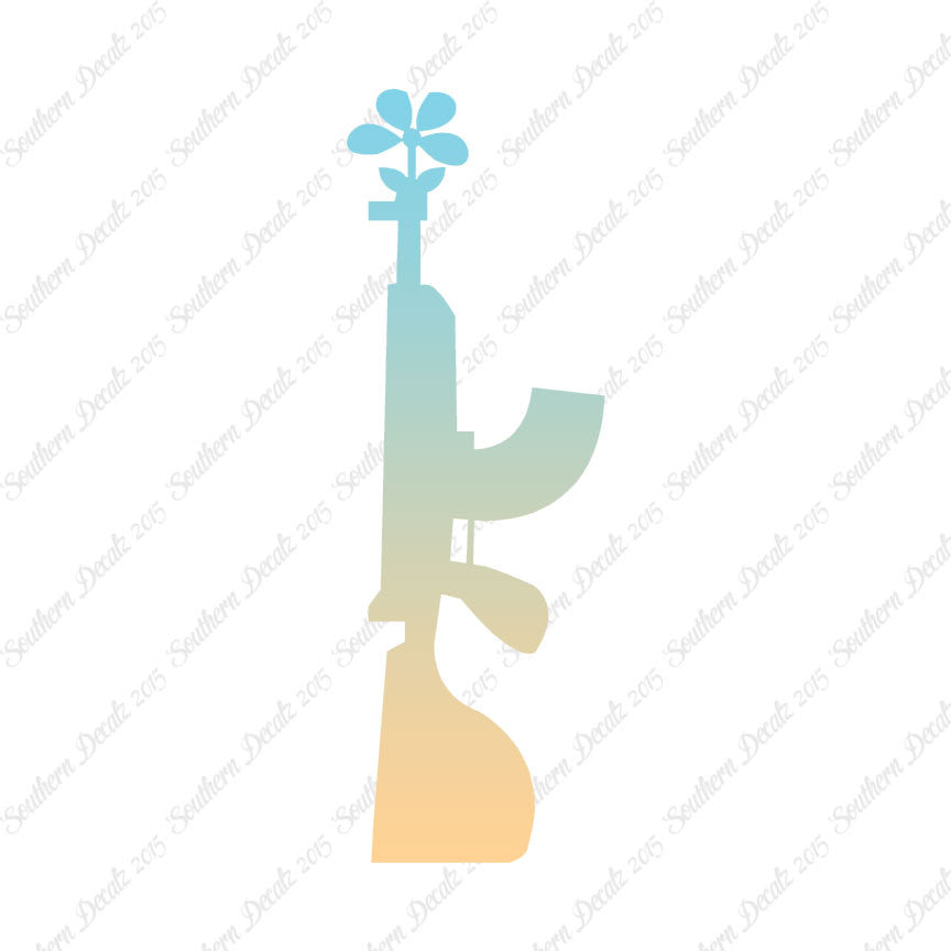 Flower Gun Rifle Peace