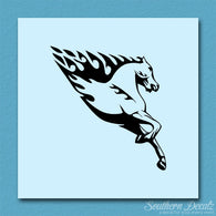 Horse Flames Art