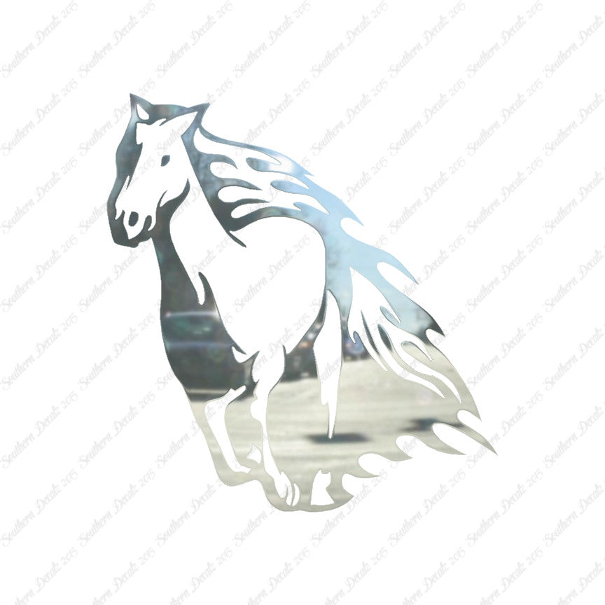 Fire Flames Horse Mustang