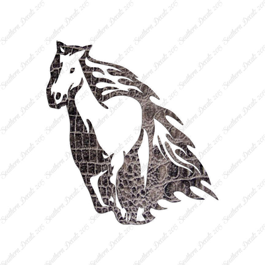 Fire Flames Horse Mustang