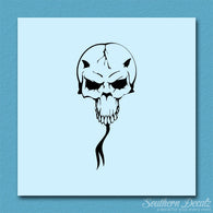 Lizardman Demon Monster Skull