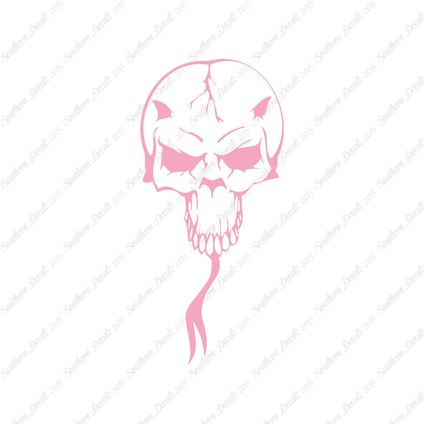 Lizardman Demon Monster Skull
