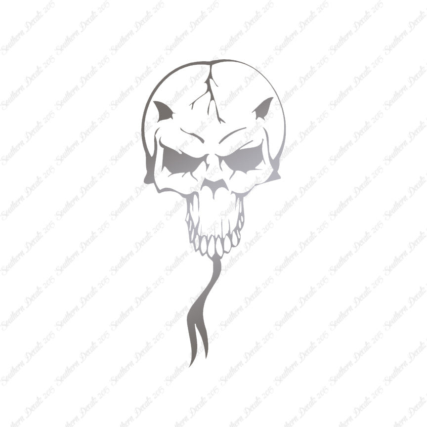 Lizardman Demon Monster Skull