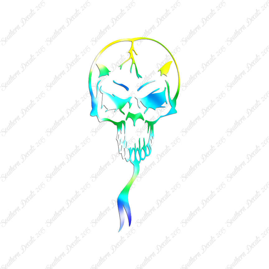 Lizardman Demon Monster Skull
