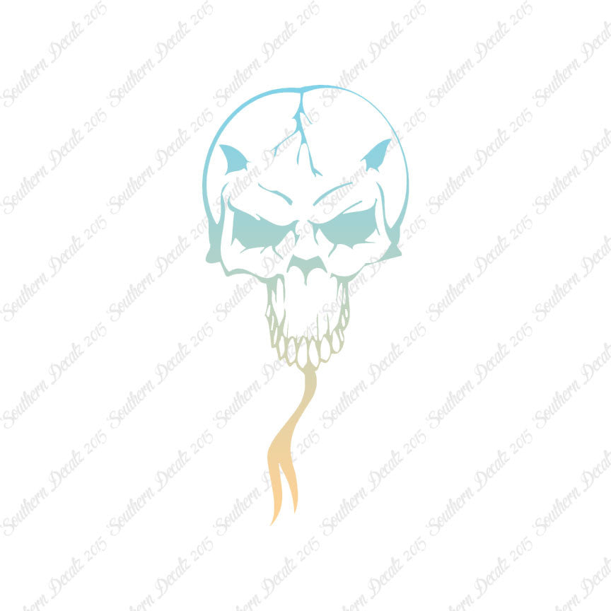 Lizardman Demon Monster Skull