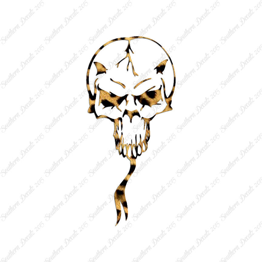 Lizardman Demon Monster Skull