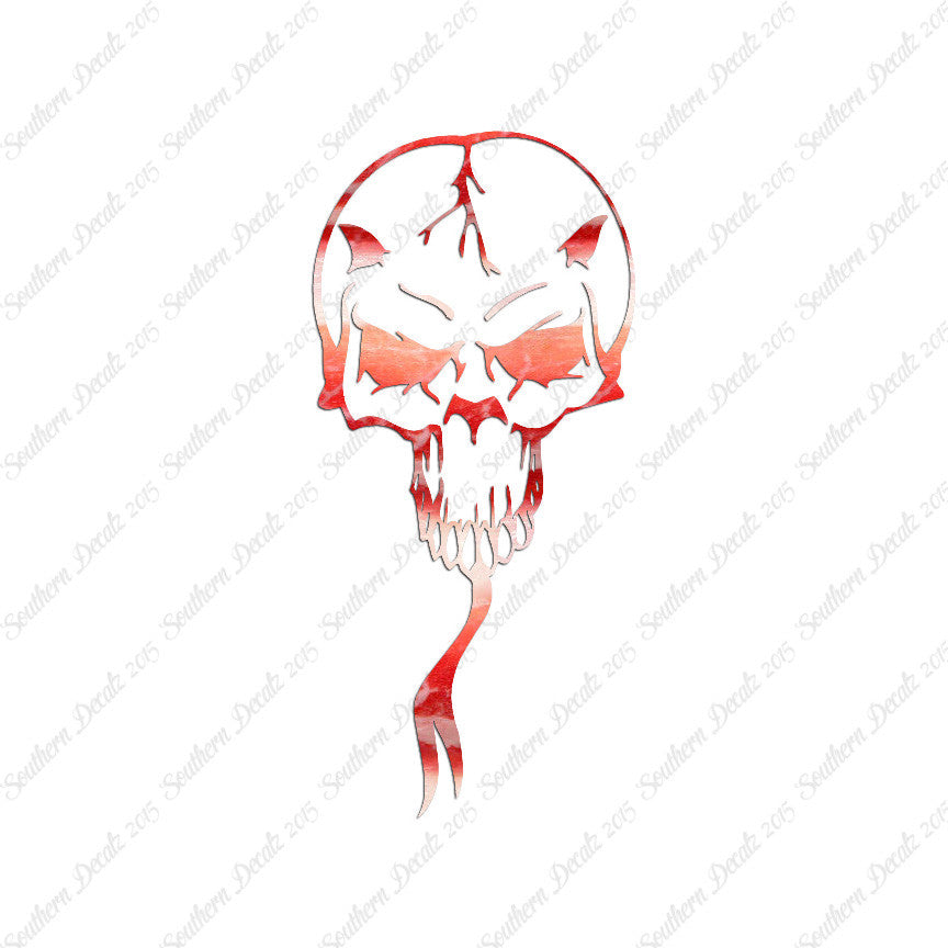Lizardman Demon Monster Skull