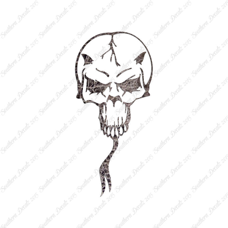 Lizardman Demon Monster Skull