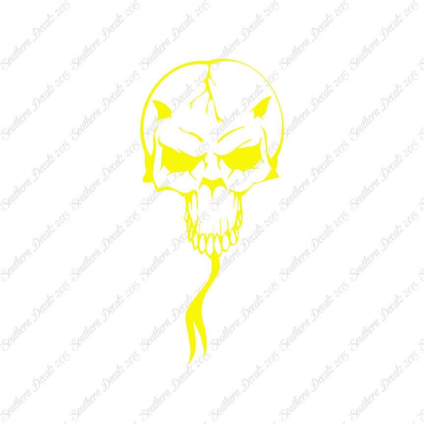 Lizardman Demon Monster Skull