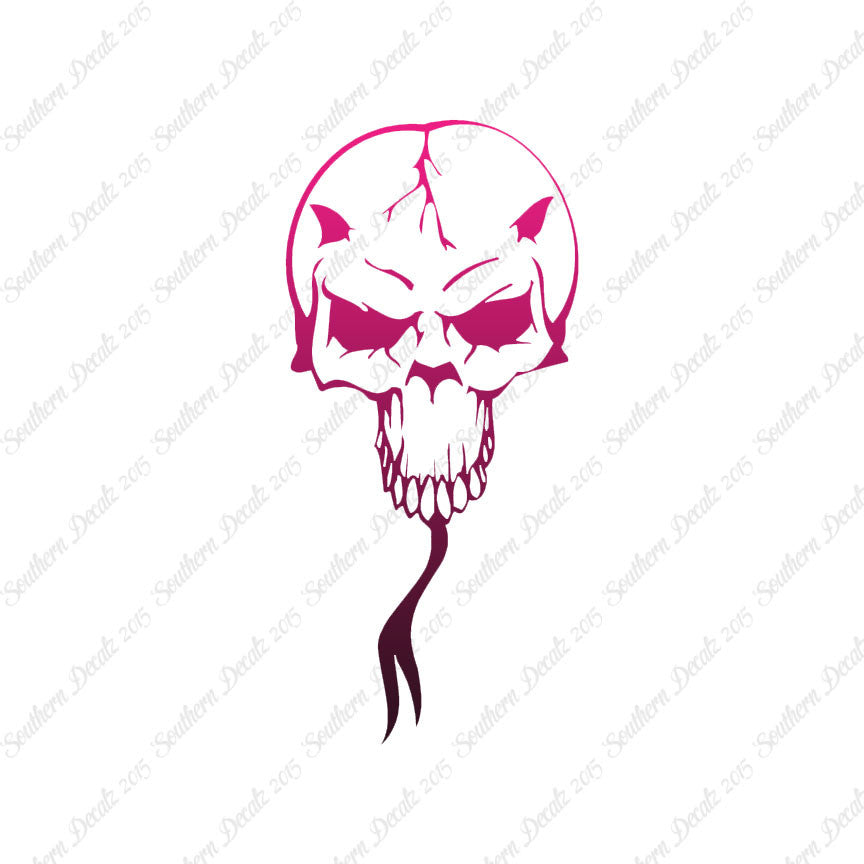 Lizardman Demon Monster Skull