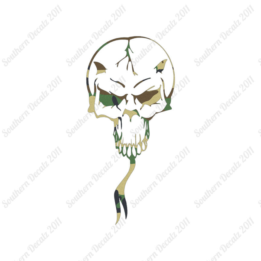 Lizardman Demon Monster Skull