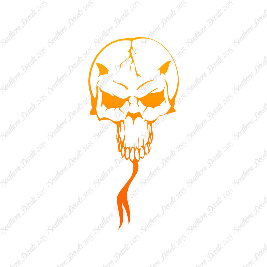 Lizardman Demon Monster Skull