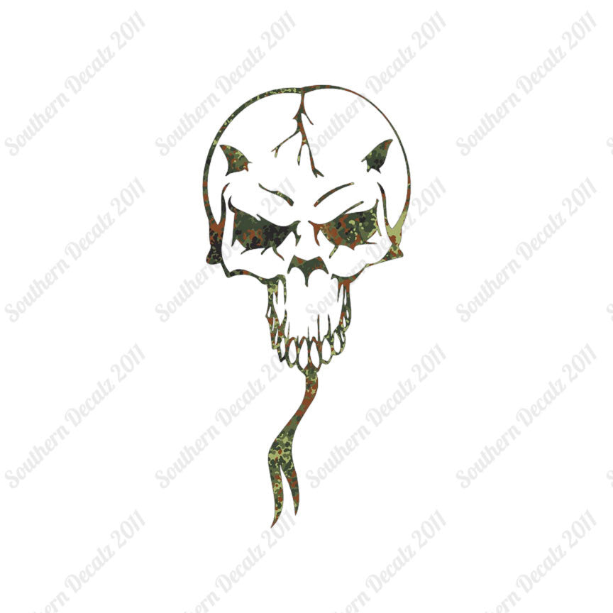 Lizardman Demon Monster Skull