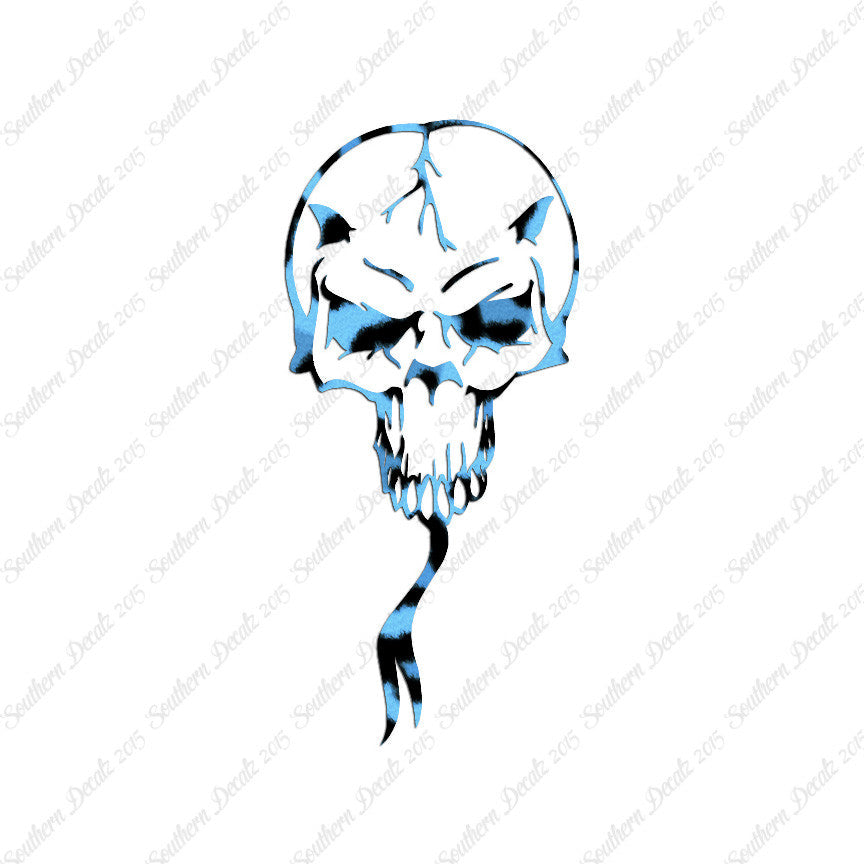 Lizardman Demon Monster Skull