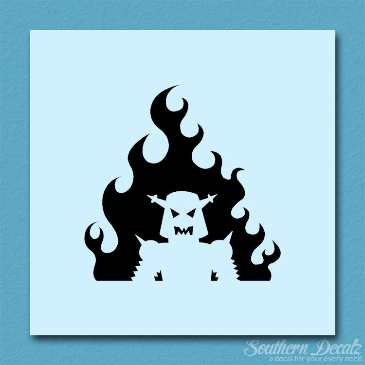 Flame Fire Robot Flames