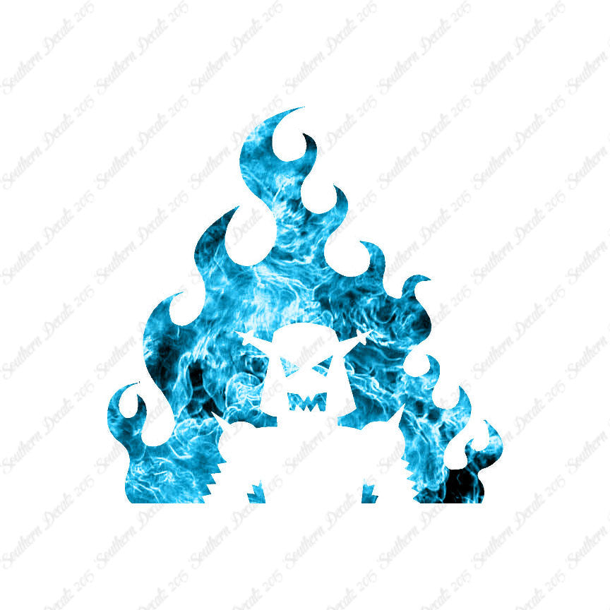 Flame Fire Robot Flames