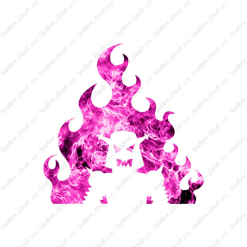 Flame Fire Robot Flames