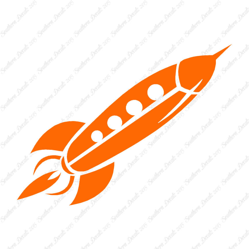 Rocket Ship Toy Art