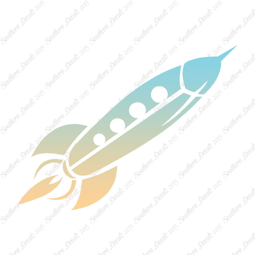 Rocket Ship Toy Art