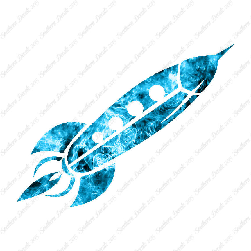 Rocket Ship Toy Art