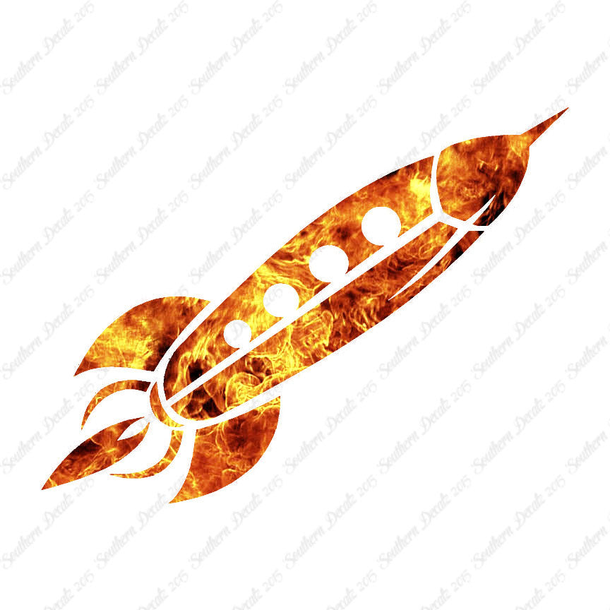 Rocket Ship Toy Art