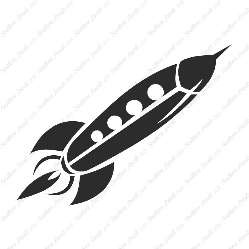 Rocket Ship Toy Art