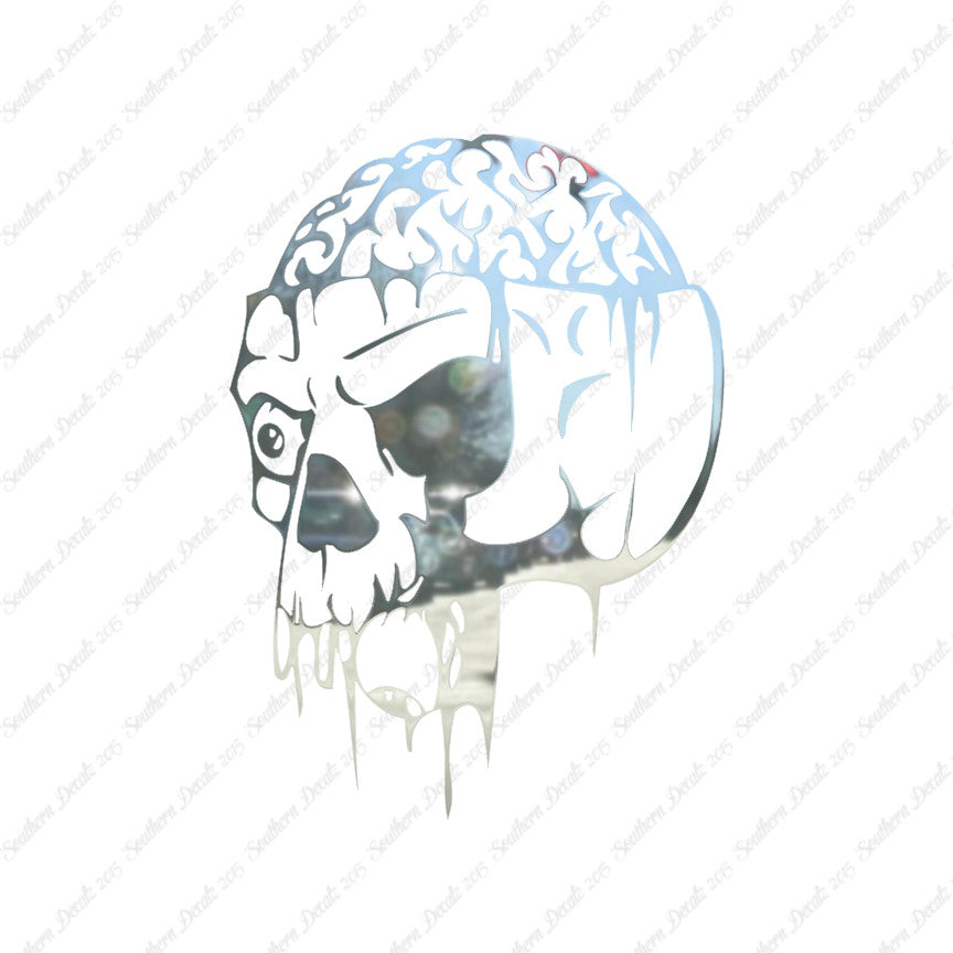 Zombie Skull Brain