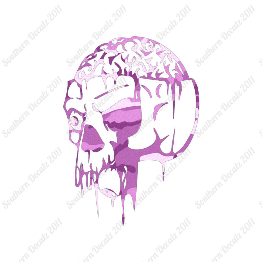 Zombie Skull Brain