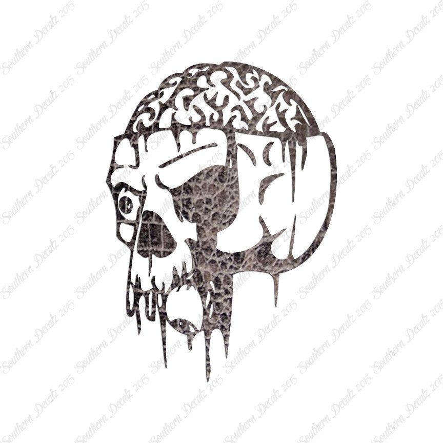 Zombie Skull Brain