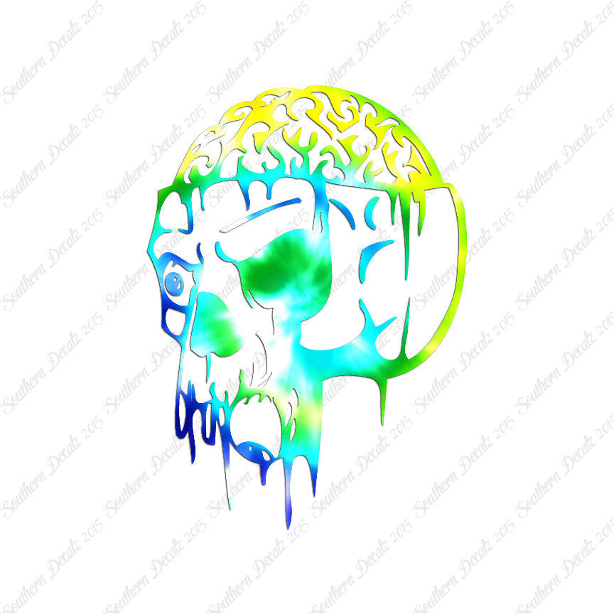 Zombie Skull Brain