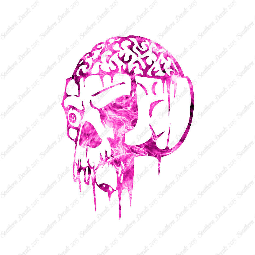 Zombie Skull Brain