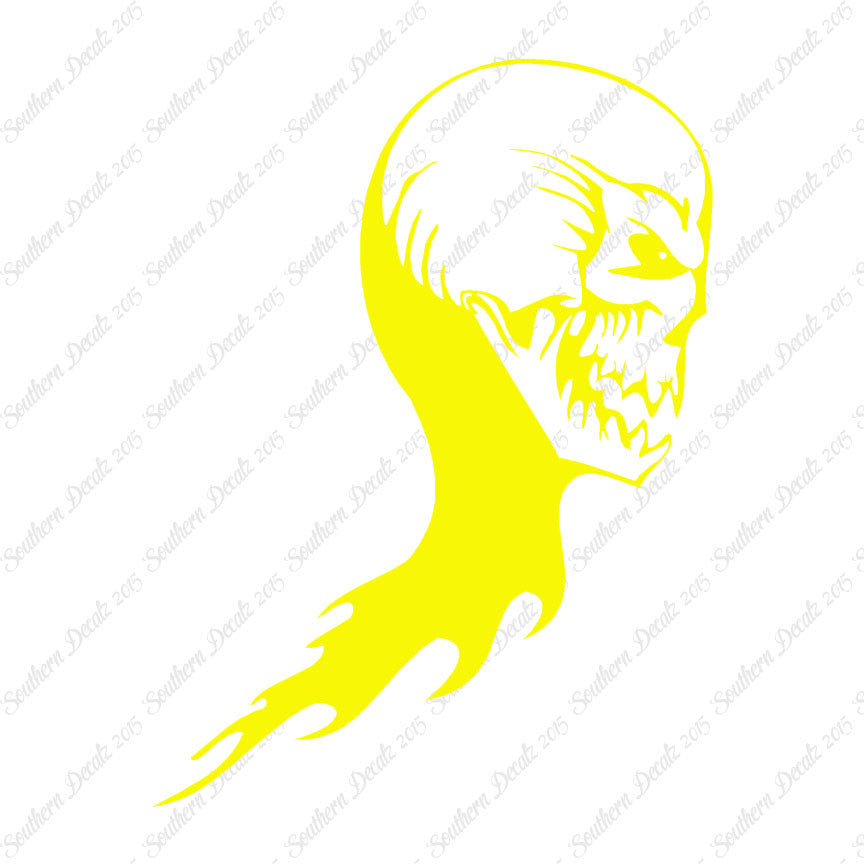 Skull Skeleton Flame Fire