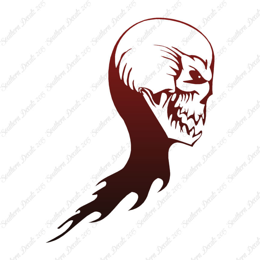 Skull Skeleton Flame Fire