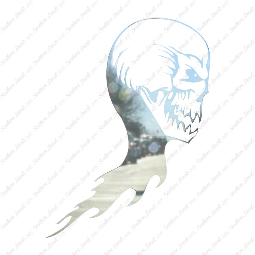Skull Skeleton Flame Fire
