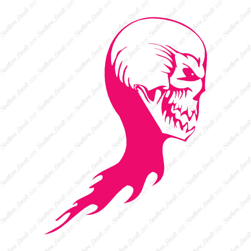 Skull Skeleton Flame Fire