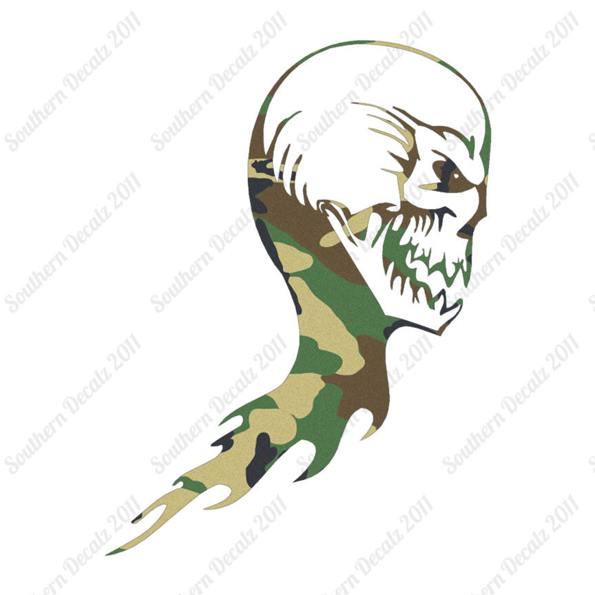 Skull Skeleton Flame Fire