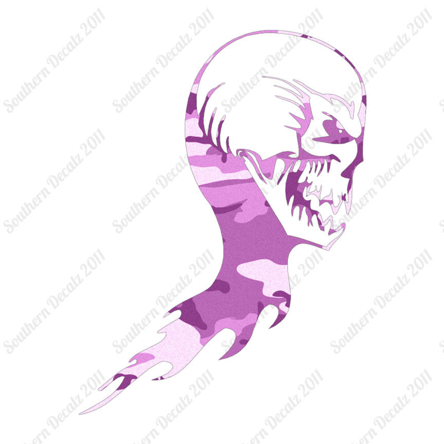 Skull Skeleton Flame Fire
