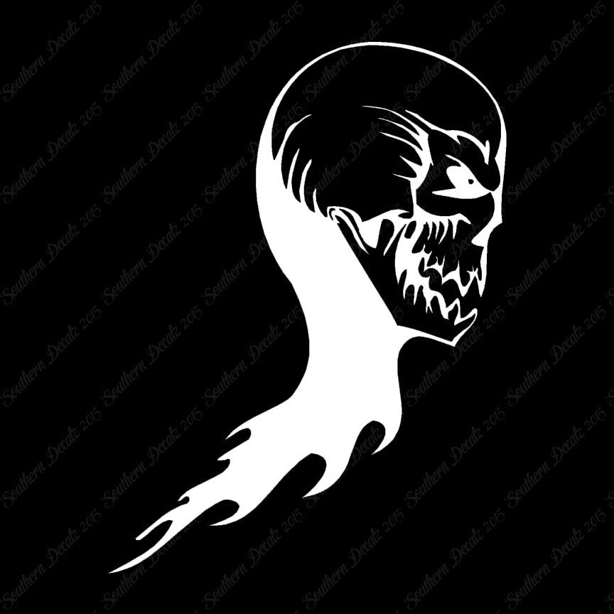 Skull Skeleton Flame Fire