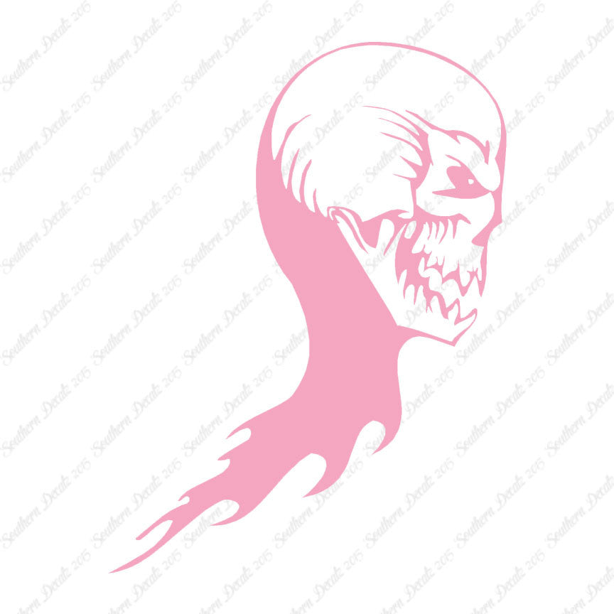 Skull Skeleton Flame Fire