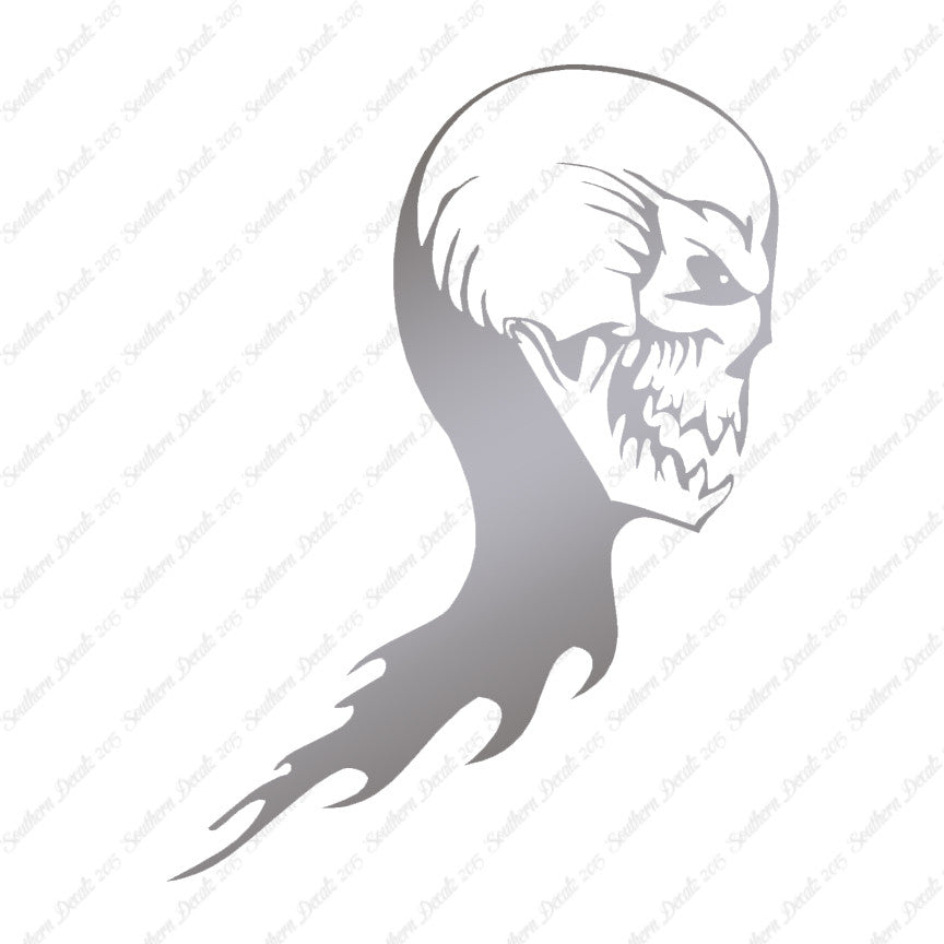 Skull Skeleton Flame Fire