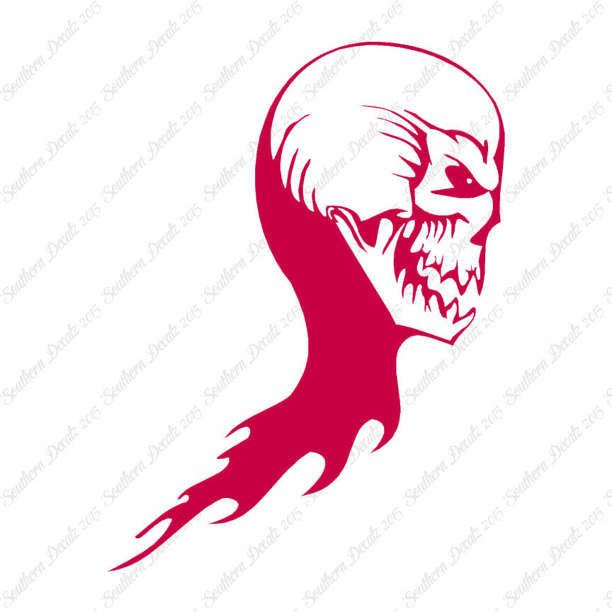 Skull Skeleton Flame Fire