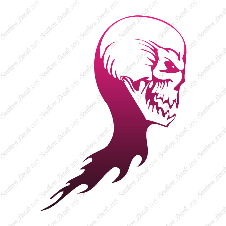 Skull Skeleton Flame Fire
