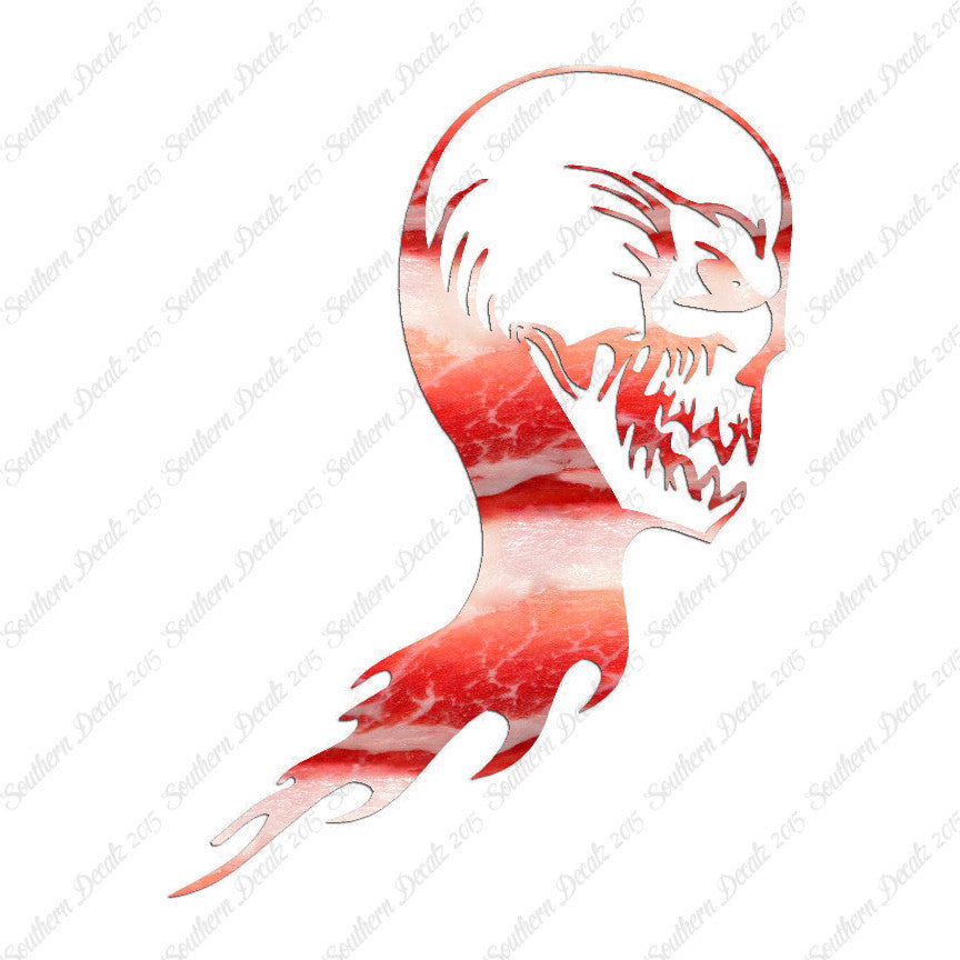 Skull Skeleton Flame Fire