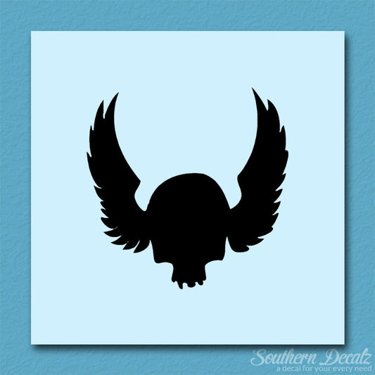Skull Wing Flying