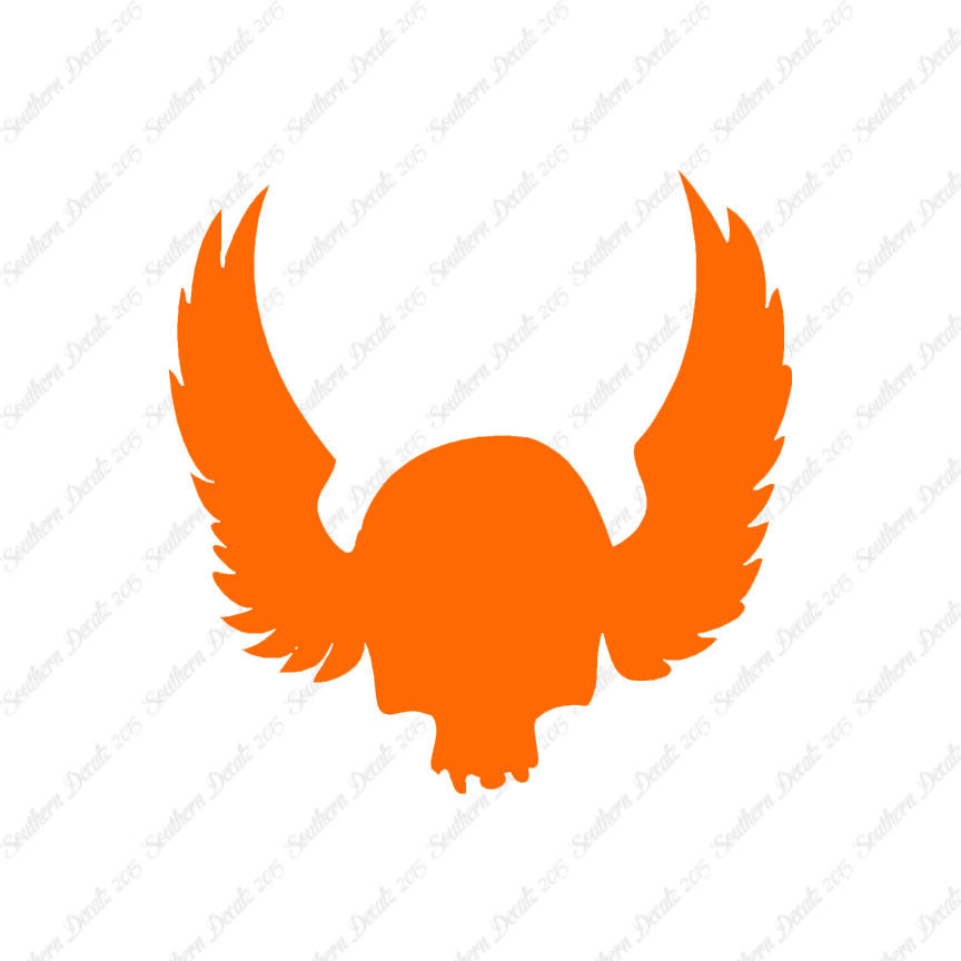 Skull Wing Flying
