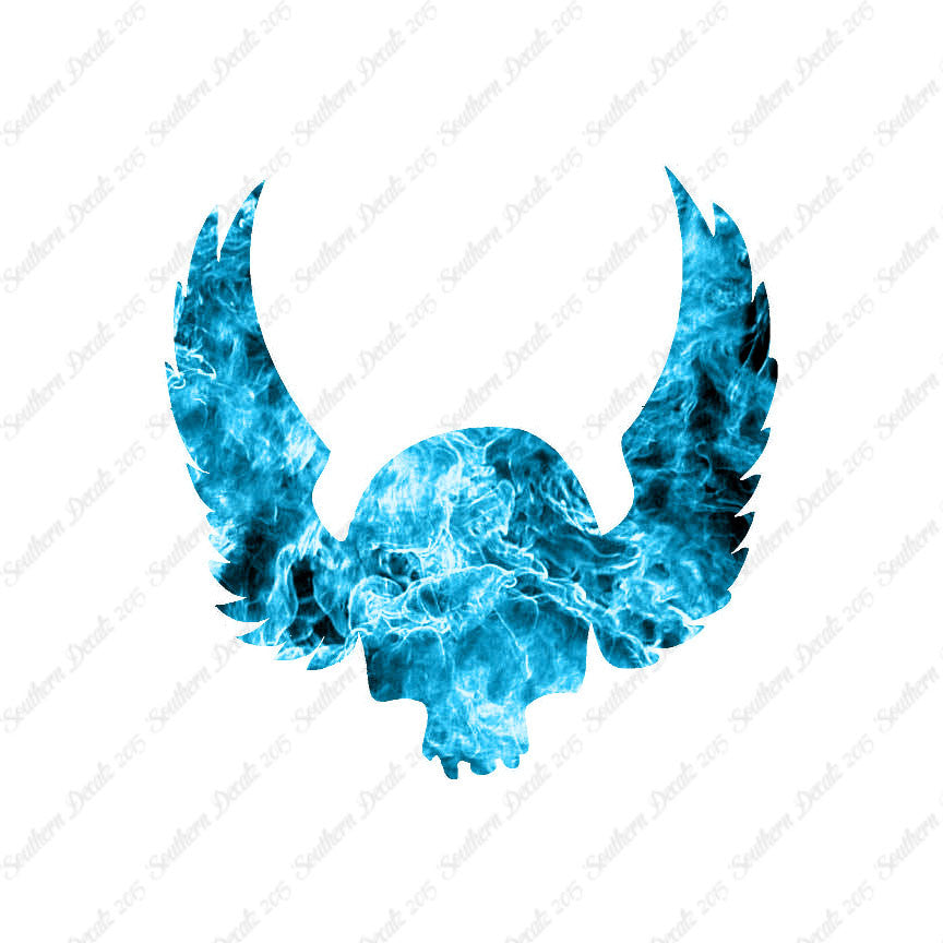 Skull Wing Flying