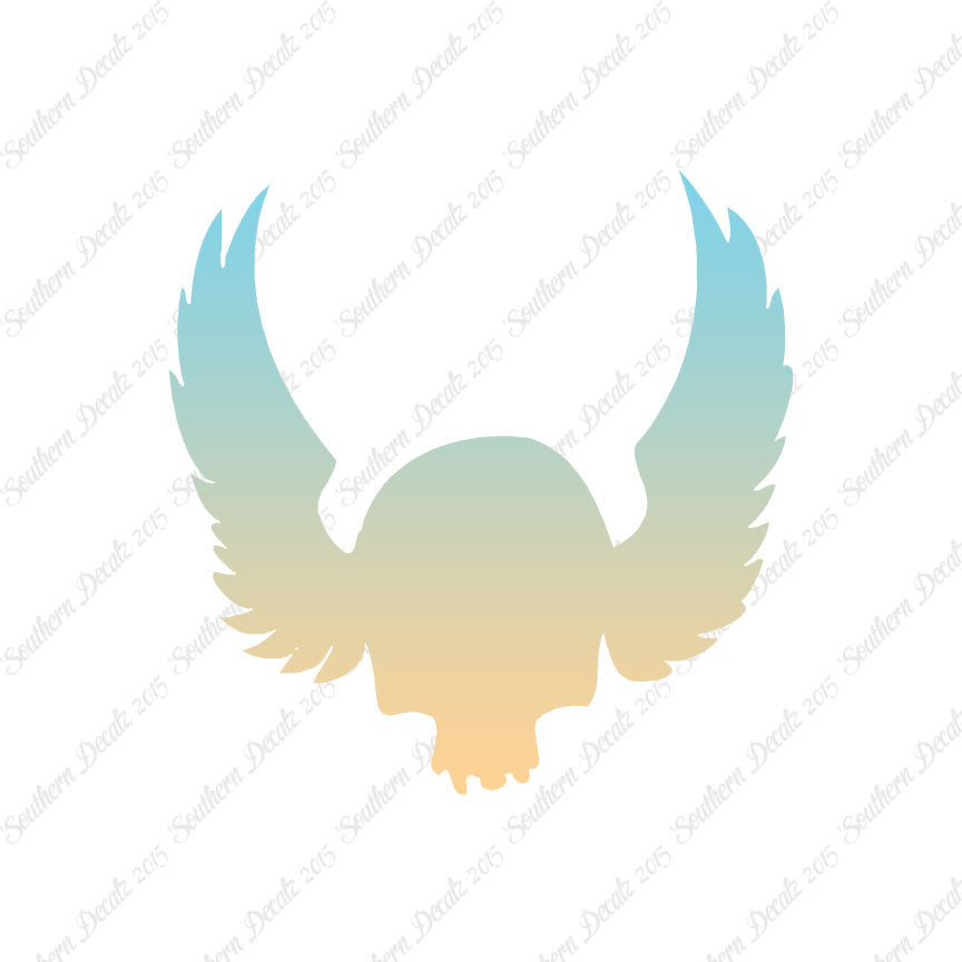 Skull Wing Flying