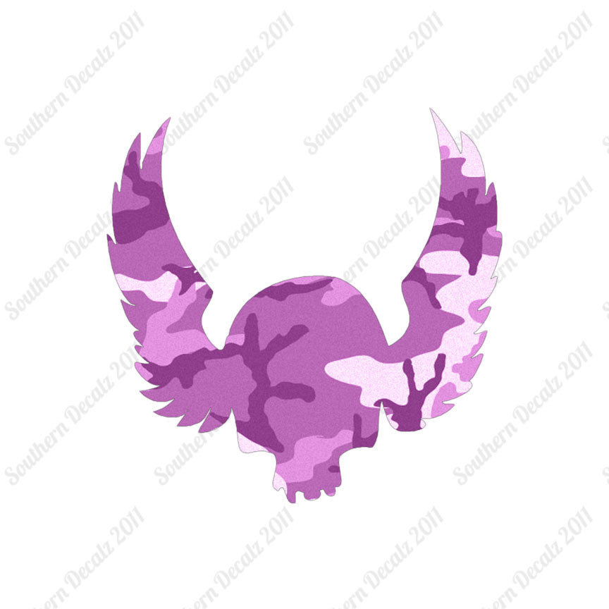 Skull Wing Flying