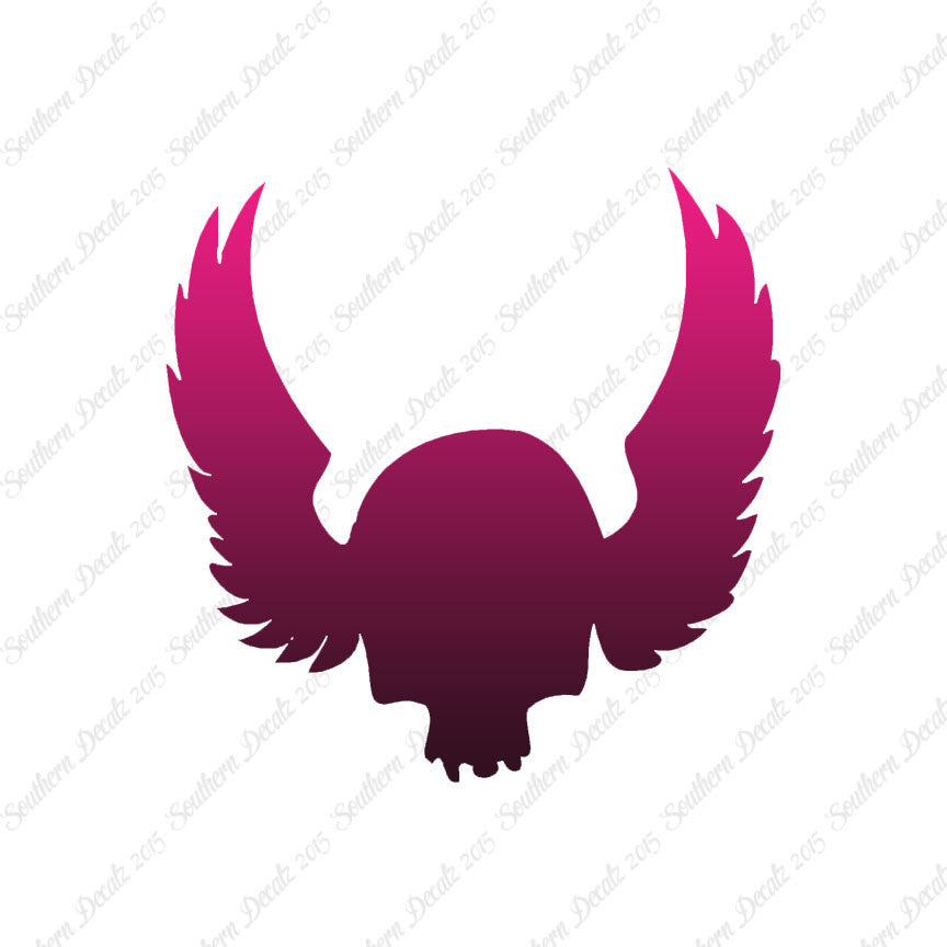 Skull Wing Flying