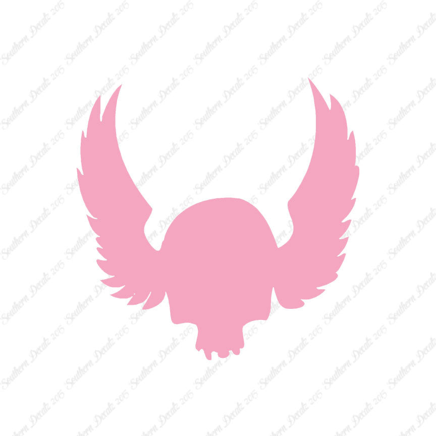 Skull Wing Flying